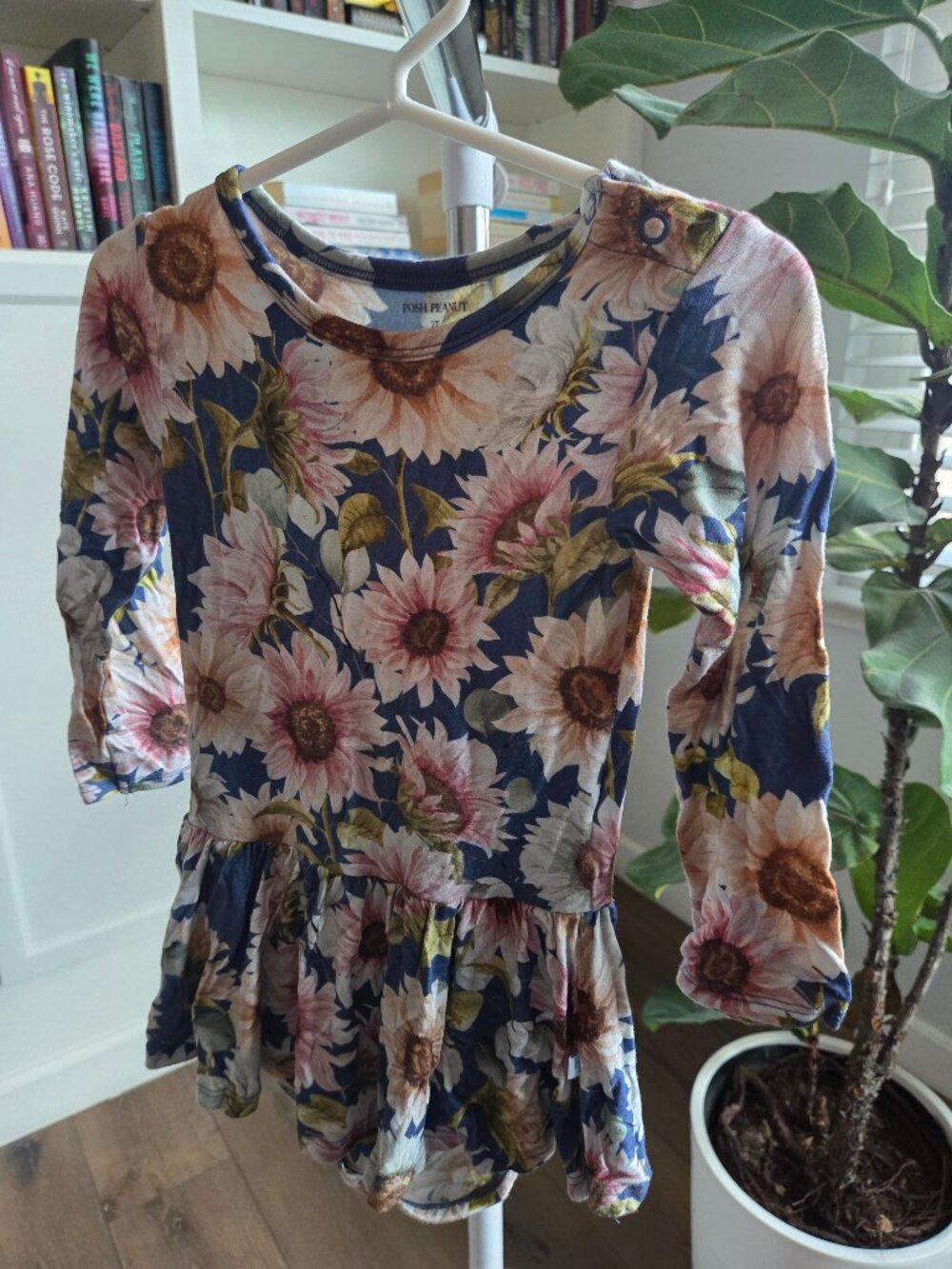 Long sleeve onesie dress